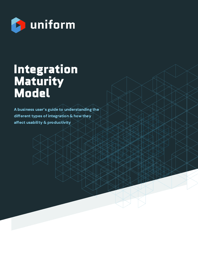 Integration Maturity Model