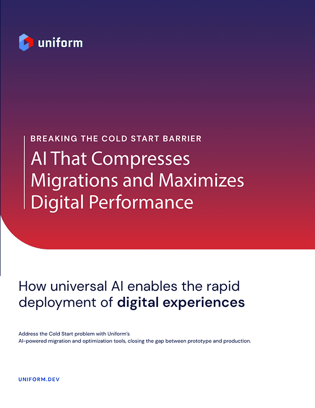 The Uniform Cold Start Guide