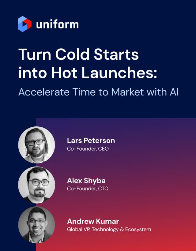 Turn Cold Starts into Hot Launches: Accelerate Time to Market with AI