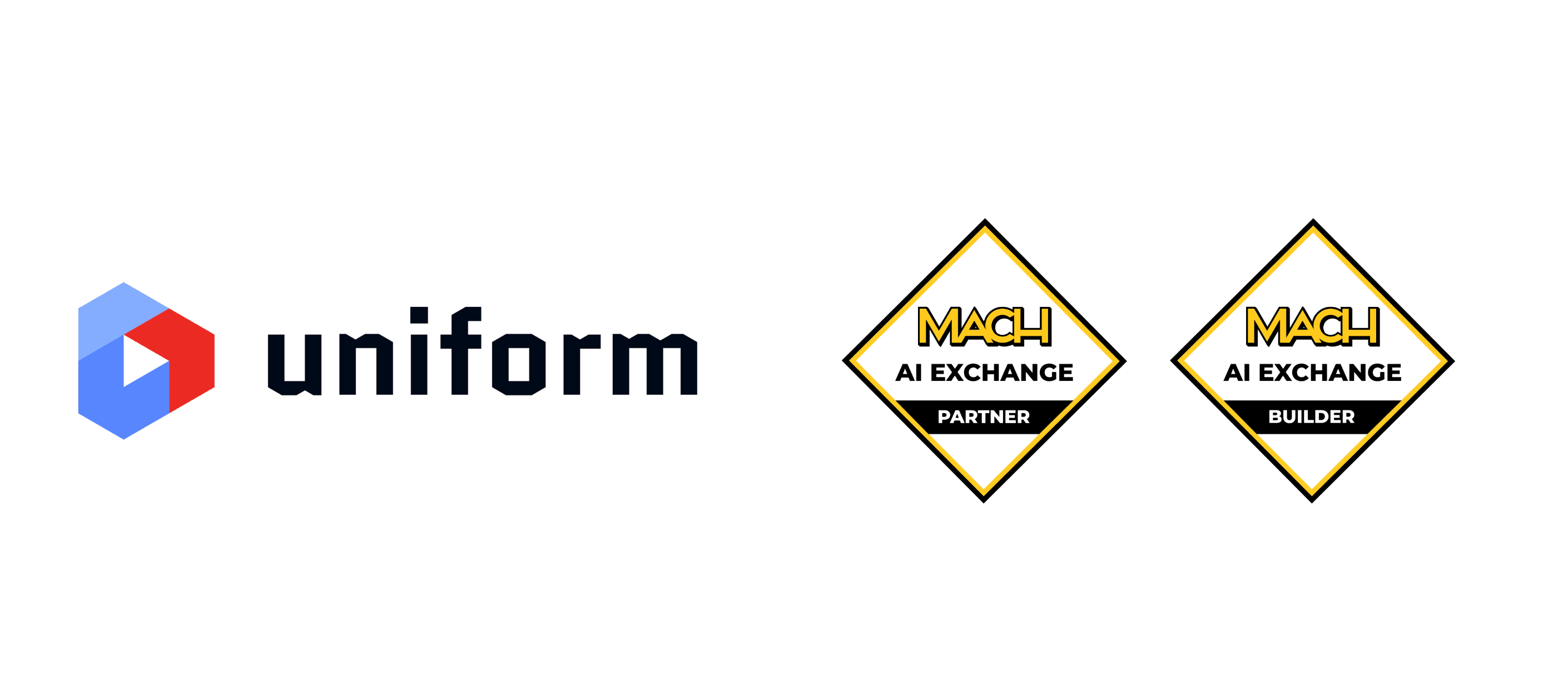 Uniform Awarded MACH AI Exchange Partner and Builder accreditations.