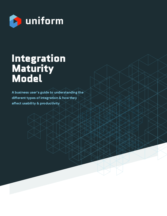 Integration Maturity Model