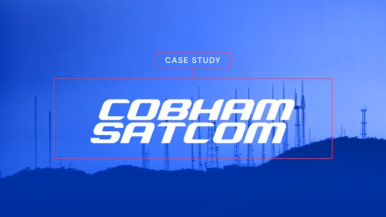 How Cobham Satcom built its composable corporate site in four weeks
