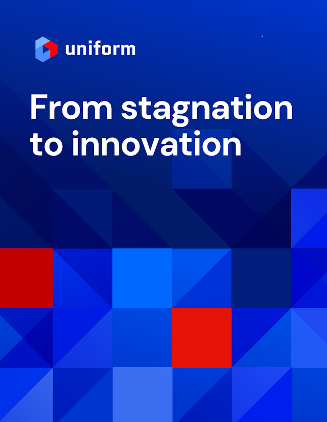 From stagnation to innovation