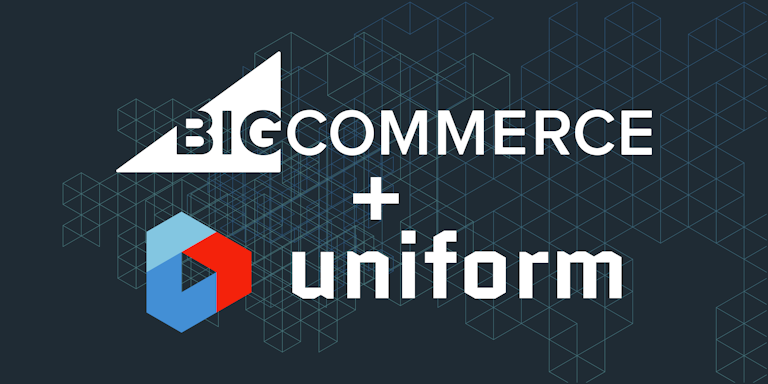 Blog post: Getting started with Uniform and BigCommerce