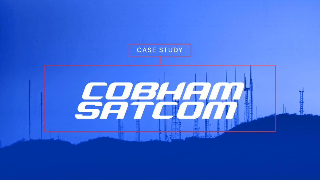 How Cobham Satcom built its composable corporate site in four weeks